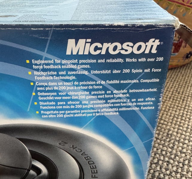 Microsoft SideWinder Force Feedback 2 Carousel 3