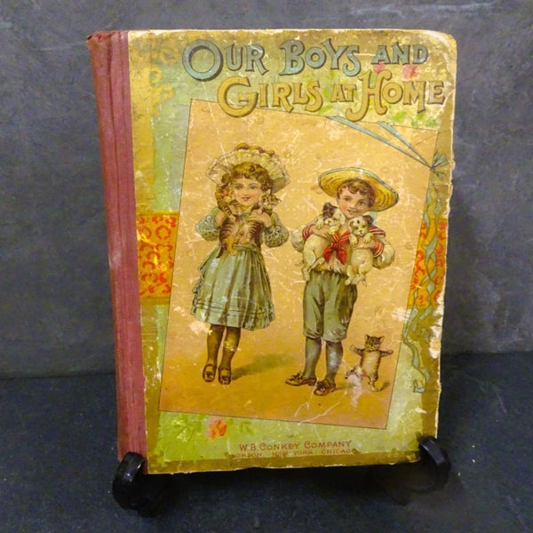 Our Boys and Girls at Home – W.B. Conkey Co c1890s Carousel 1