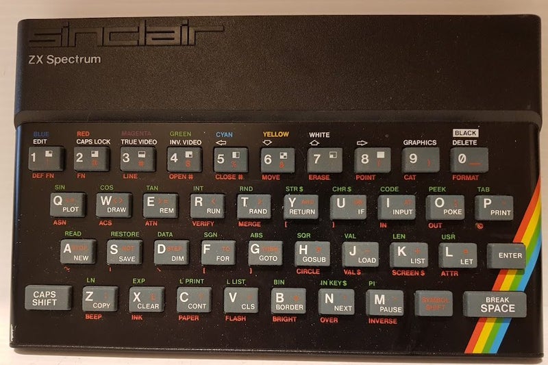 VINTAGE - SINCLAIR ZX SPECTRUM WITH POWER SUPPLY Carousel 1