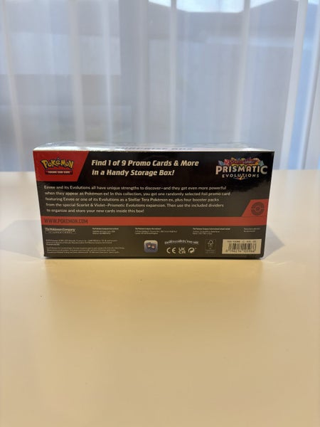 Pokemon Prismatic Evolutions Surprise Box Carousel 2