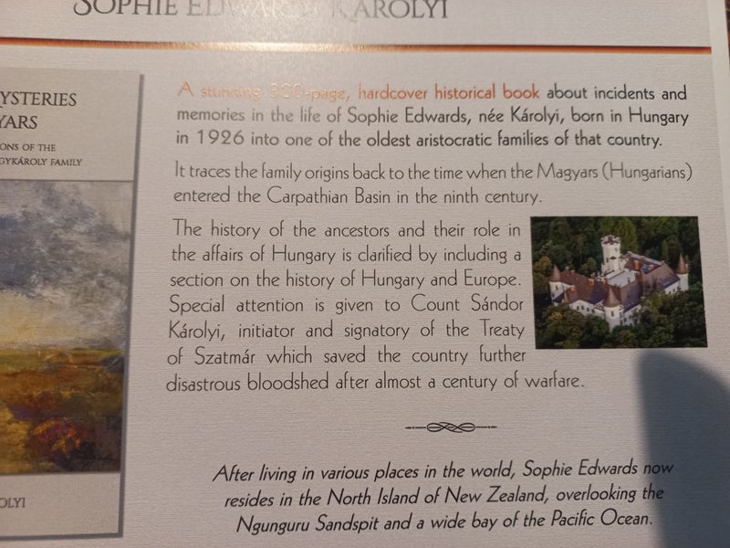> Magyars - Hungarian Karolyi of Nagykaroly Family, Ngunguru, Whangarei