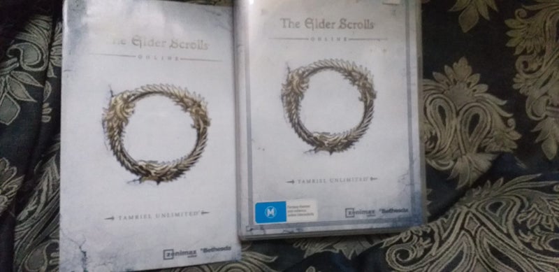 The Elder Scrolls Online Tamriel Unlimited 4 Discs PC Mac DVD M Rated Carousel 1