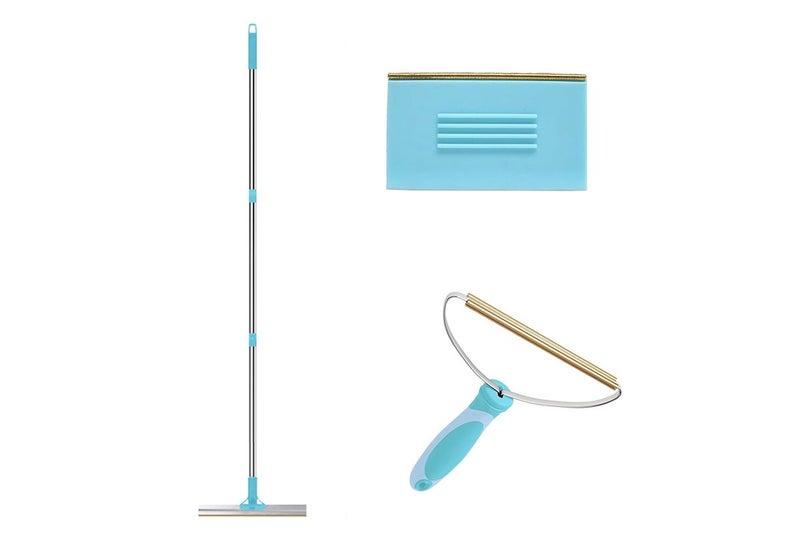 3Pcs Pet Hair Remover Tool Carpet Rake for Rugs Cat Bed Car Trunk Carousel 2