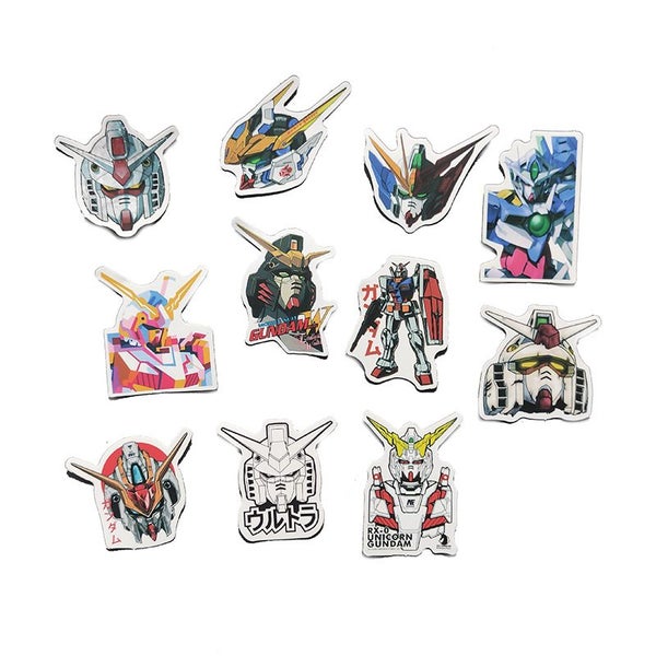 50pcs Anime Anime GUNDAM Cartoon rx-78 rx-0 stickers skateboard car sticker Carousel 5