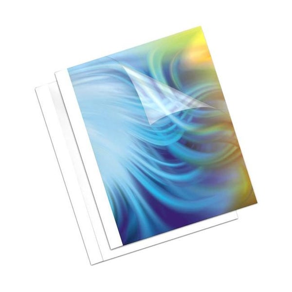 Fellowes Thermal Binding Covers A4 20mm White Pack of 50 Carousel 1
