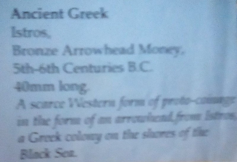 Ancient Greece arrowhead money with original catalog Leon G. Morel Carousel 2