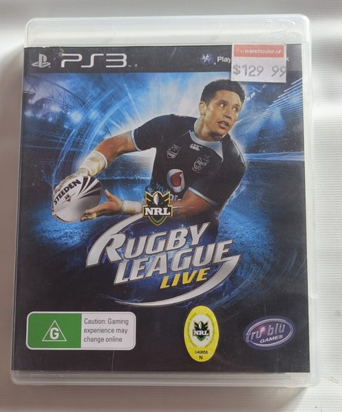 Rugby League Live PS3 Game Carousel 1