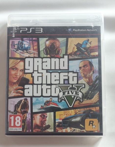 GTA Five PS3 Game Carousel 1