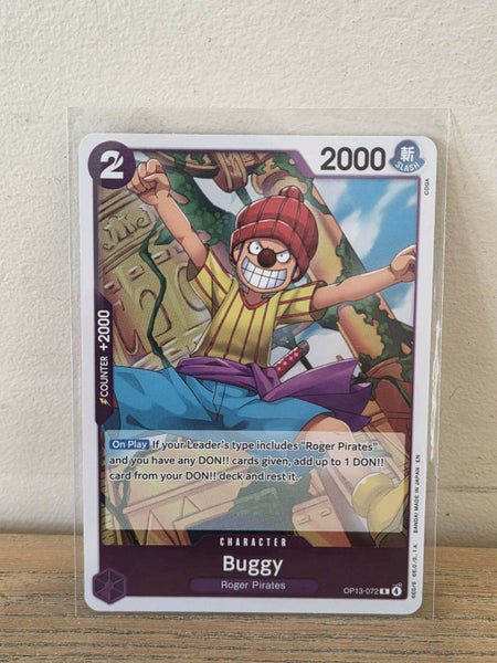 One Piece - Carrying on His Will - Buggy - OP13-072 (R) Carousel 4