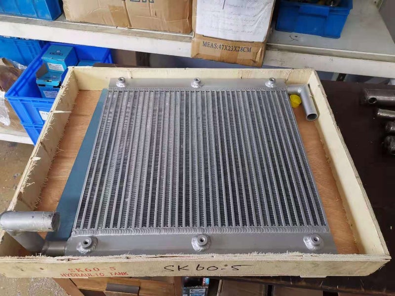 Digger Hydraulic oil cooler for Kobelco SK60-1/3 SK60-5 SK120-5 SK200-5/-6/-8 Carousel 1