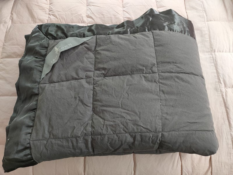 Fairydown Espresso Blanket Grey Single/King single Carousel 1