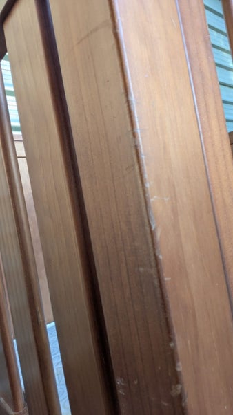 Solid Wooden Cot with mattress Carousel 11