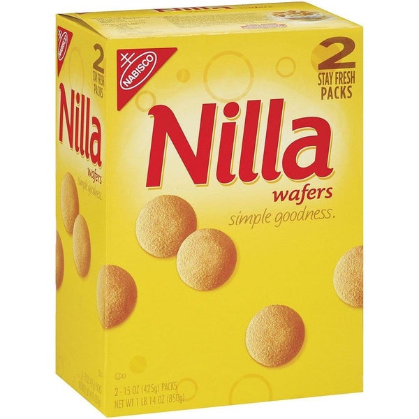 Nabisco Nilla Wafers 2 Bag Pack 30oz/850g Carousel 1