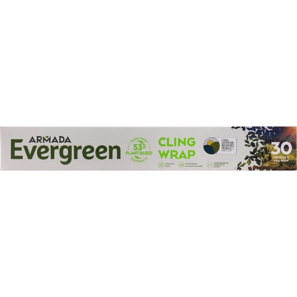 Armada Evergreen Cling Wrap Plant Based 33cm 30m Carousel 1