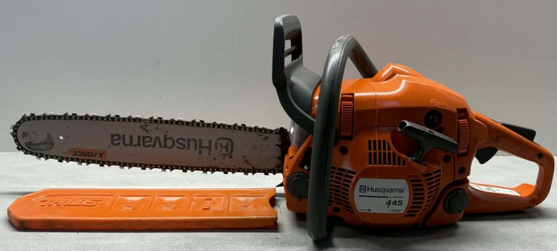 Husqvarna 445 II E-SERIES Chainsaw (18" Bar) Carousel 1