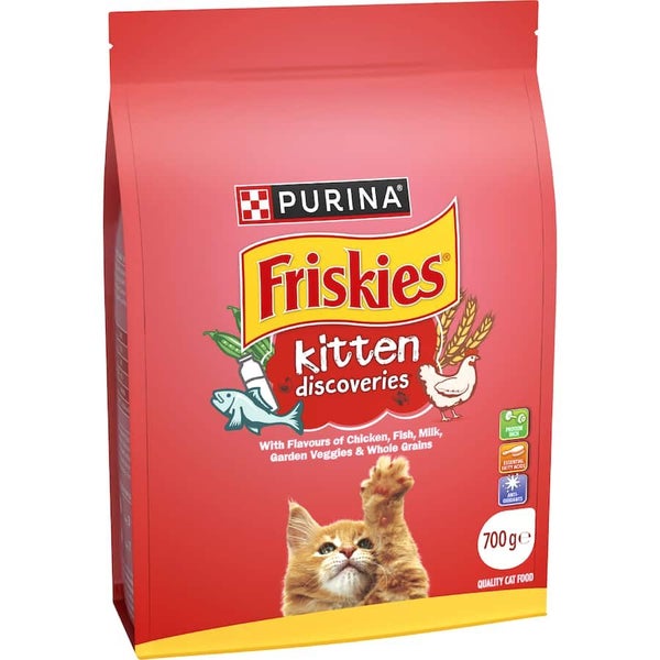 Friskies Kitten Dry Cat Food Discoveries 700g Carousel 1