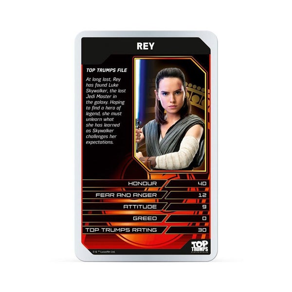 Top Trumps Star Wars The Last Jedi Educational Card Game 6y+ Family Kids Adult T Carousel 2