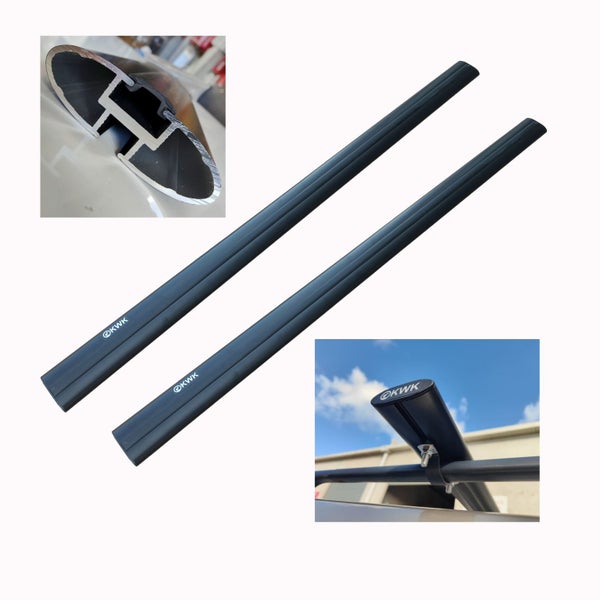 KWK Heavy Duty Roof Racks for Ror Raised rails 130cm Cross Bars for Rooftop tent Carousel 2