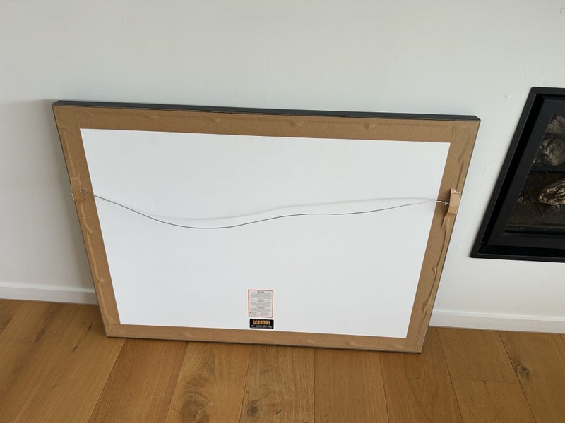 Tapa cloth framed Carousel 4