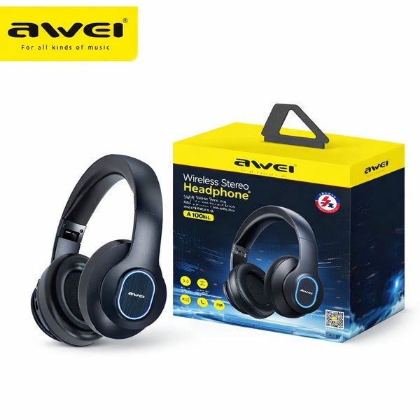 Wireless Over-Ear Headphones – Comfortable Fit – Bluetooth – RGB Optional Carousel 1