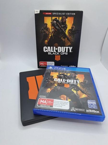 * -PS4- Call of Duty: Black Ops IIII EB Exclusive Specialist Steelbook Edition * Carousel 1