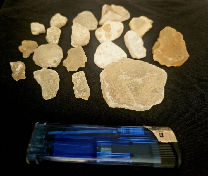 RAW Coromandel Chalcedony x18 Carousel 2