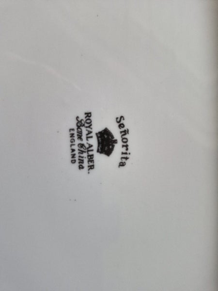 Royal Albert Senorita dishes Carousel 6