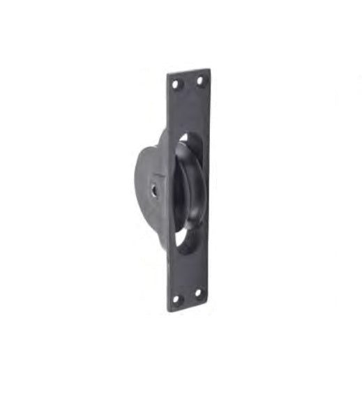 Tradco Sash Pulley Matte Black 25x125mm 1684 Carousel 1