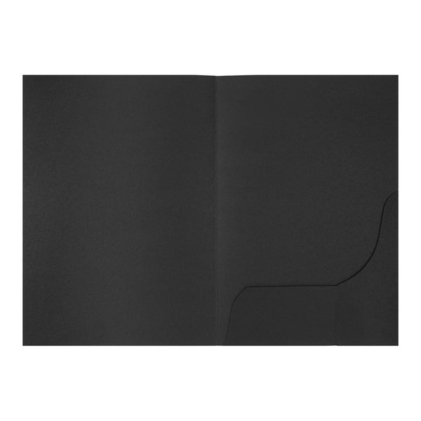 20pc Marbig Pro Presentation A4 Leathergrain Folder Document File Holder BLK Carousel 2