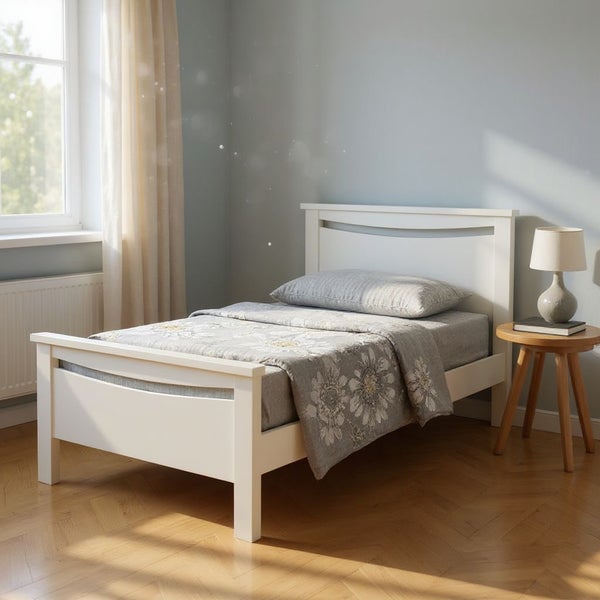 SINGLE BED FRAME- SOLID PINE - PATRICIA Carousel 1