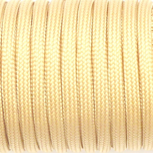 Paracord Rope 15m/50ft Light Gold Carousel 2