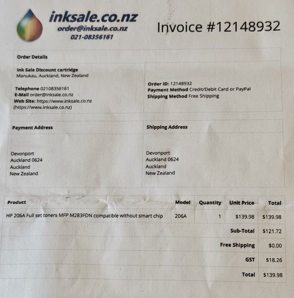 HP LaserJet Pro Color Printer Carousel 6