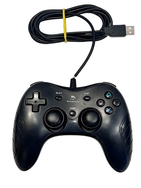 Spartan USB Wired Controller (Black) PC / PS3 controller Carousel 1