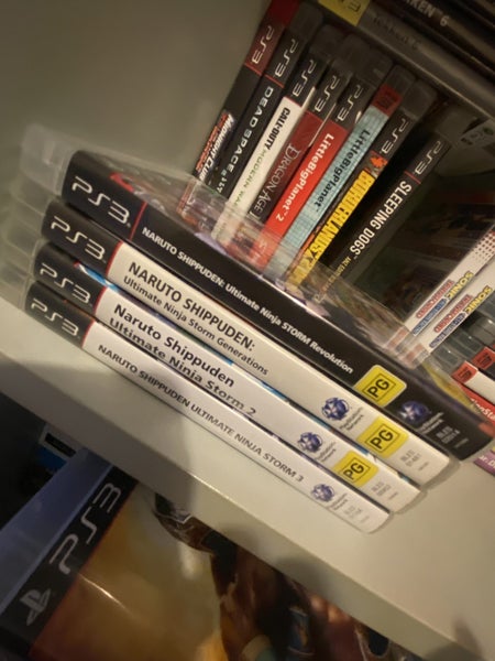 ** bulk buy x 4 NARUTO ps3 games ** Carousel 1