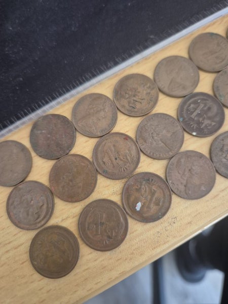 bulk 36 Australia 1 cent cions $1!! Carousel 2