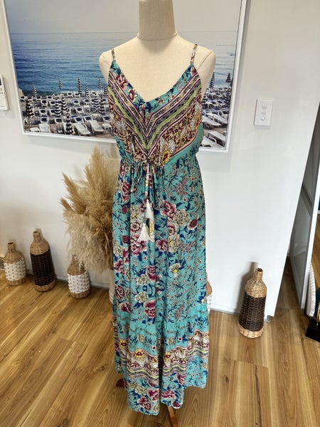 Rustty Dustty - 2XL Boho / Bohemian - Maxi Dress Carousel 1