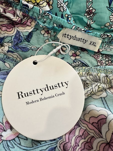 Rustty Dustty - 2XL Boho / Bohemian - Maxi Dress Carousel 2