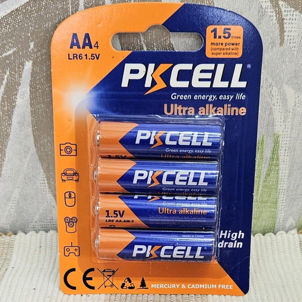 Battery AA / LR6 PKCELL Ultra Alkaline 48 x 4pce pack [192pce] Carousel 2