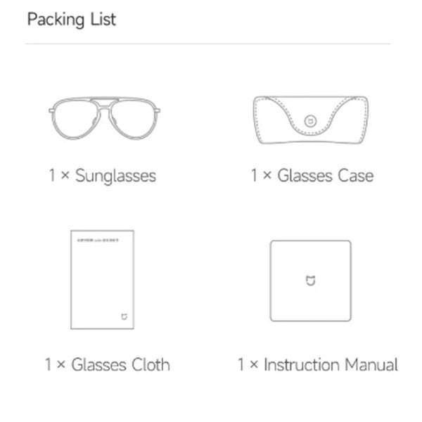 Xiaomi Mi Luke Sunglasses 0 Block UV Rays Aluminum Magnesium Frame for Outdoor Carousel 9