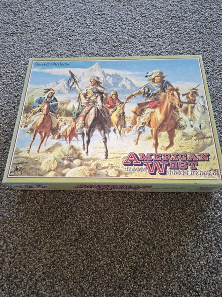 American West Frank McCarthy 1000 piece puzzle Carousel 1
