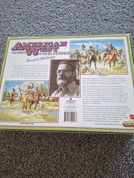 American West Frank McCarthy 1000 piece puzzle Carousel 4