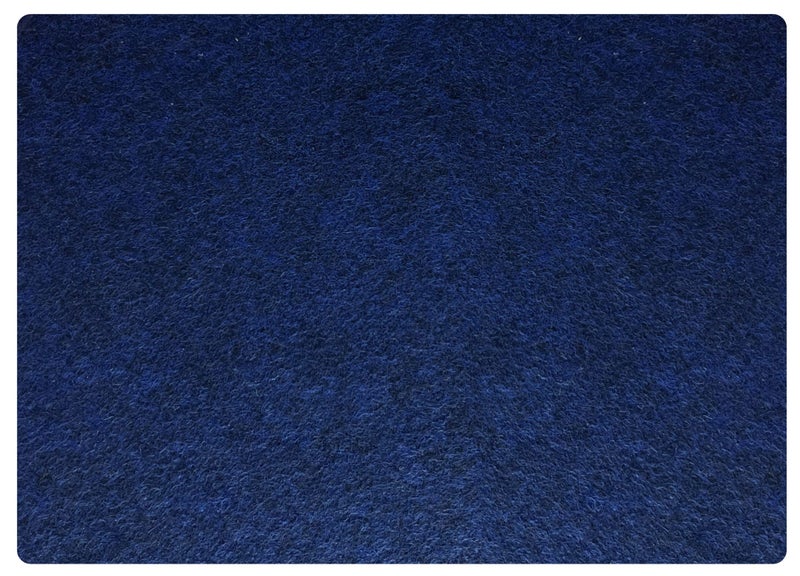 Geometric Hanging Acoustic Screen - Navy Blue Carousel 3