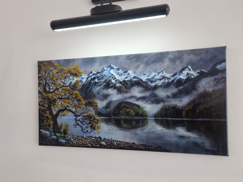 Alpine Peace Fiordland - Caley Hall - Original Painting Carousel 2