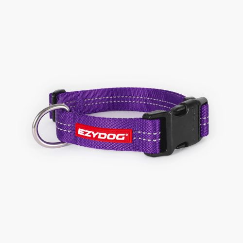 Dog Collar - ED Essential Collar Adjustable Medium (Purple) Carousel 1