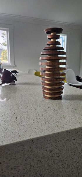 Ray Scott Prize Winning Wood Turner - Vase Carousel 3