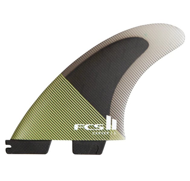 FCS 2 Carver PC Tri Surfboard Fins Set - Large Carousel 1