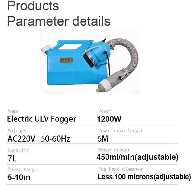Foggers Machine 7L, Electric Sprayer Carousel 2