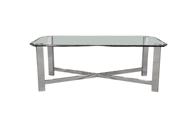 GLINT 127 Tempered Glass Top Coffee Table Carousel 2