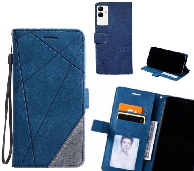 Samsung Galaxy A04 Case Wallet Premium Denim Leather Cover Carousel 1