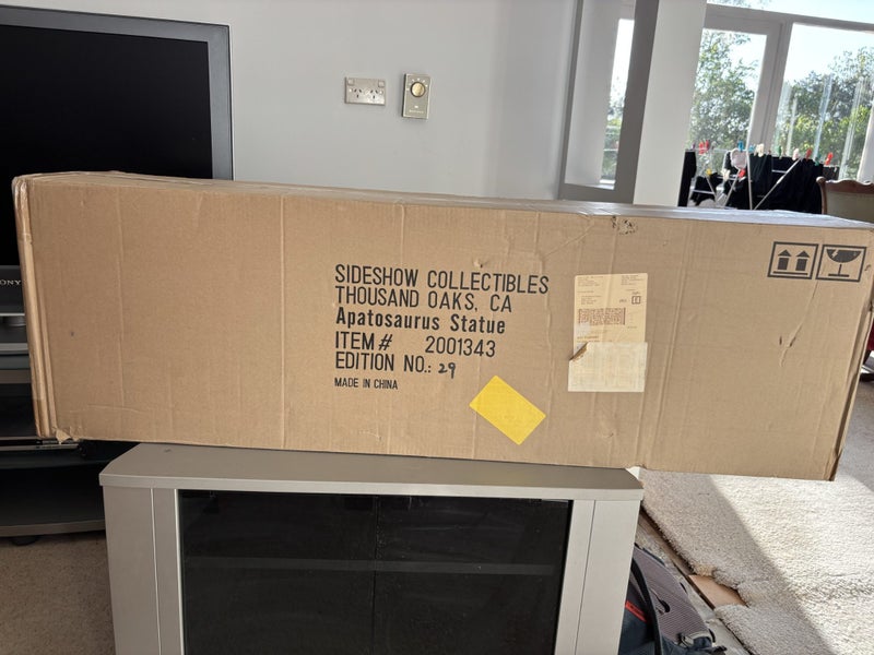 Apatosaurus Statue - Sideshow Collectables , Brand New, Sealed, $1.00 reserve Carousel 4